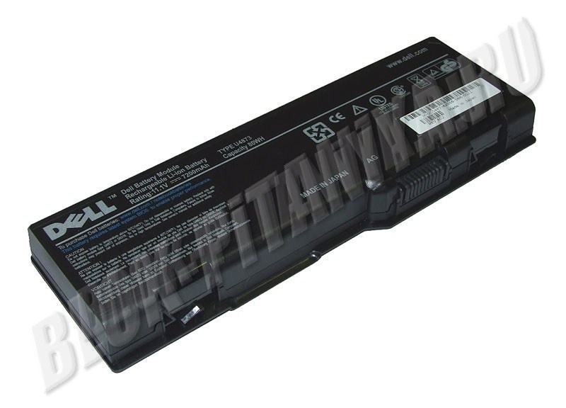 Аккумулятор U4873 для ноутбука Dell Inspiron 6000, 9200, 9300, 9400, E1705, Precision M90, XPS Gen 2, M170, M1710